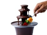 دستگاه آب کننده طبقاتی شکلات قابل استفاده در منزل و فروشگاه